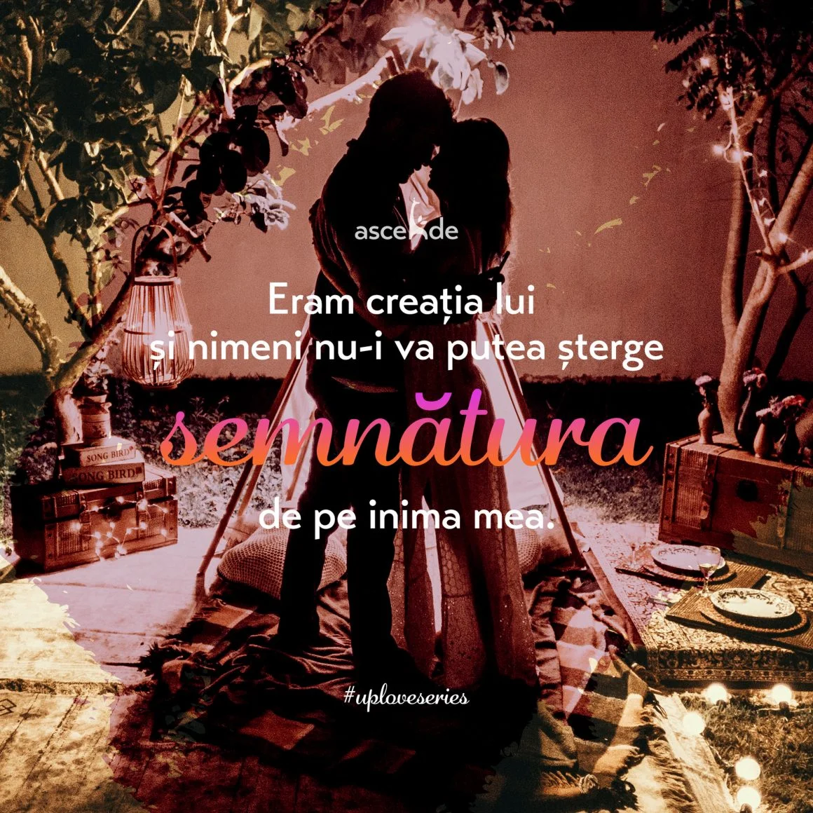 Eram creația lui și nimeni nu-i va putea șterge semnătura de pe inima mea.